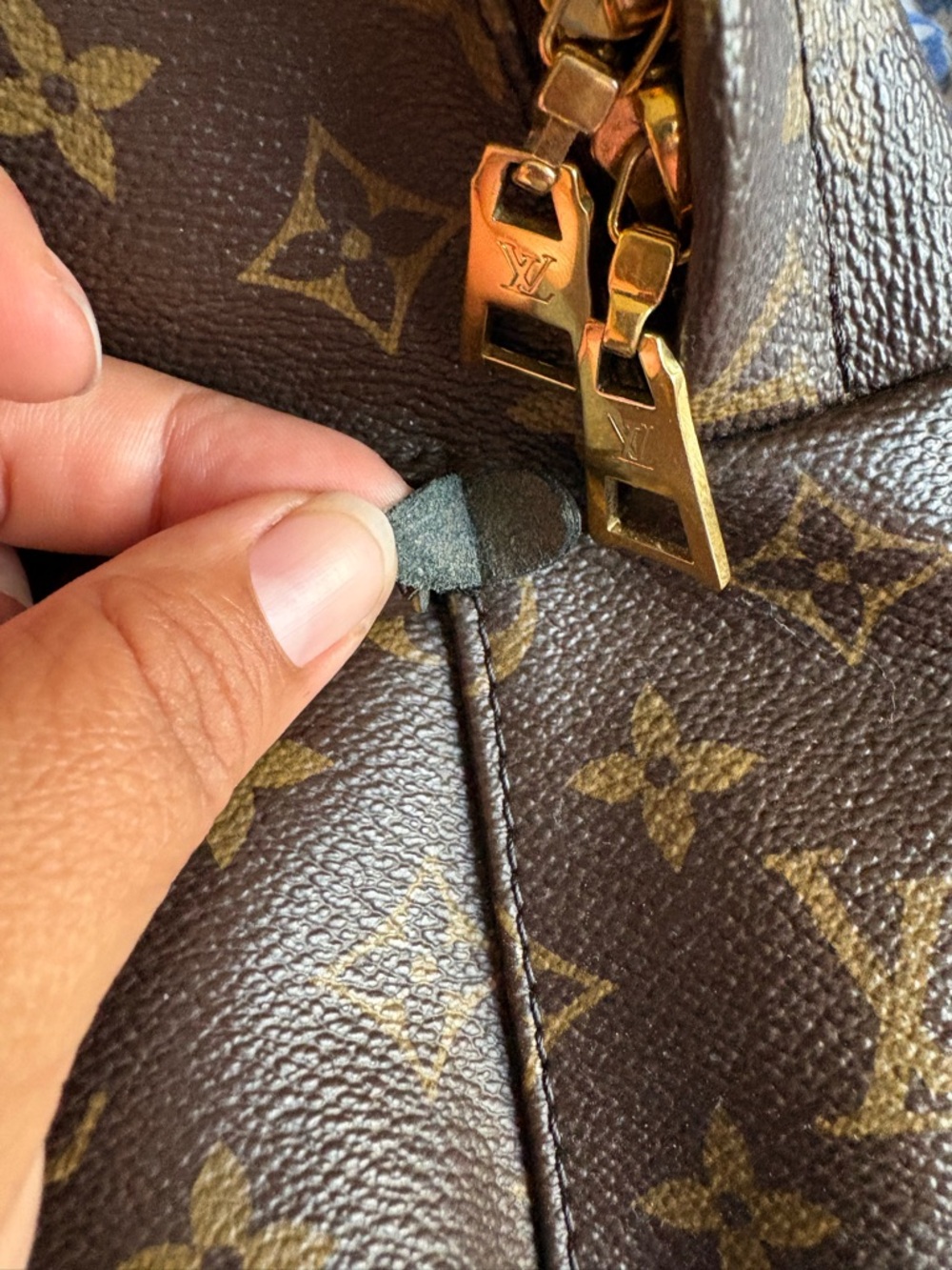 Louis Vuitton Brown/Gold Monogram Mini Backpack Palm Springs PM - Picture 4 of 6
